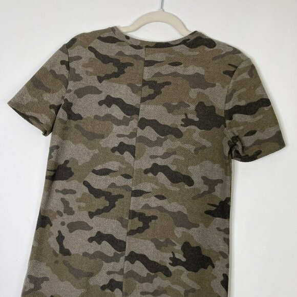 Zara Camo Dress Size Small - Picture 6 of 9